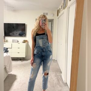 Denim Overalls
